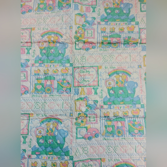 Hand made baby full body Bib and travel change pad set - Picture 6 of 7